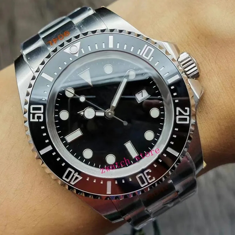 AAA High-quality men's wristwatch designer 44mm stainless steel automatic mechanical men's luxury wristwatch large dial 01