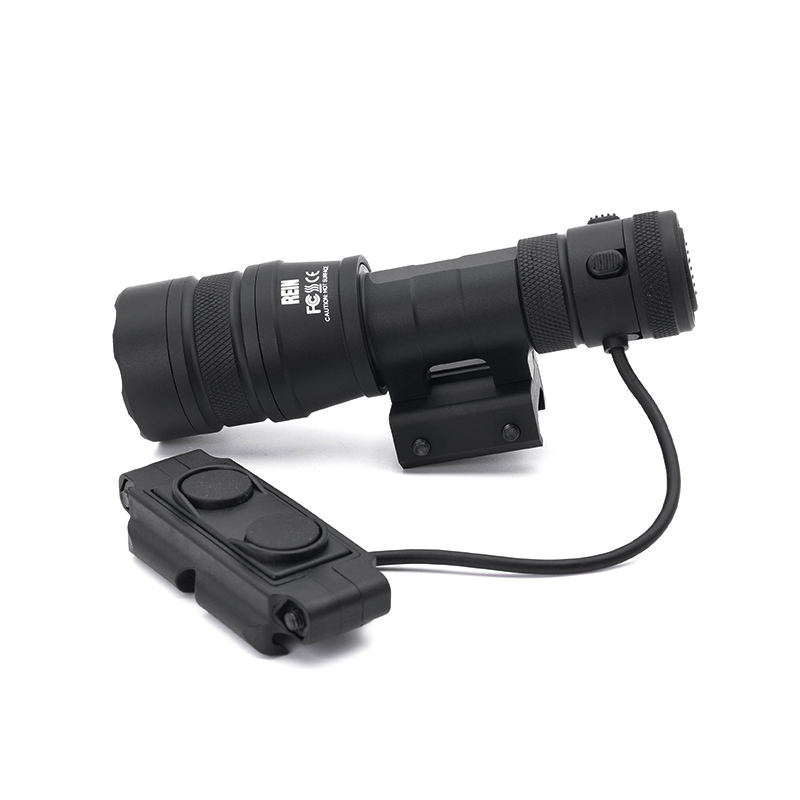 Hunting Spotlights 1300 Lumens REIN 1.0 Metal Hunting Scout Light with Dual Function Switch for 20MM Rail