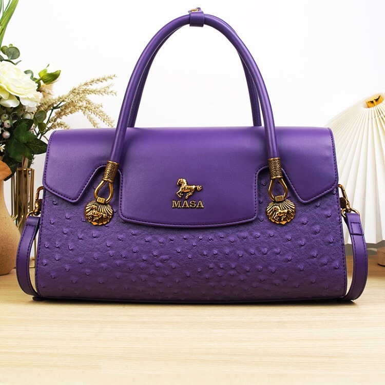 Bag New High End And Elegant Brand MASA Bag Light Luxury Handbag Printed Single Shoulder Crossbody Bag Tote Bag