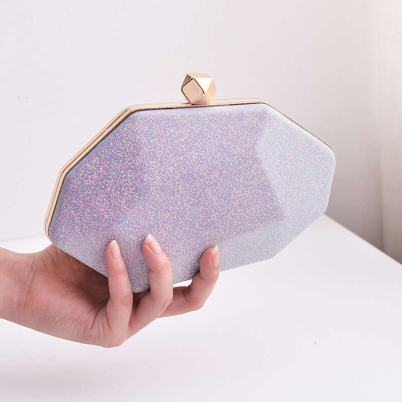 Dinner Bag Banquet Fashionable Three Dimensional Irregular Evening PU Formal Dress Bag Chaozhou KQ
