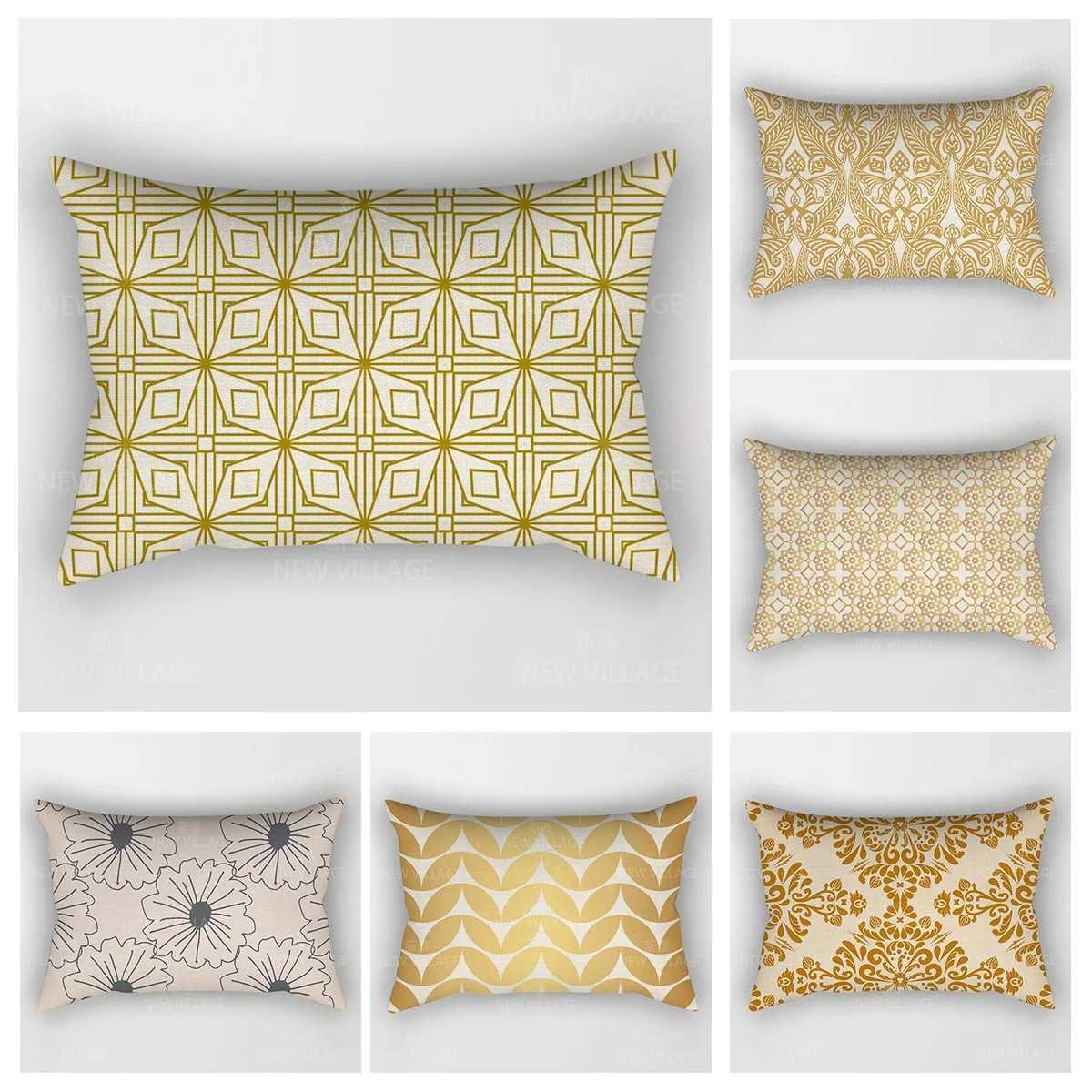 Modern pillowcase Home Living Room sofa Decor Throw Pillow Cover Cushion 30x50cm 40x60cm 50x70cm bedroom bed geometric pattern G251124