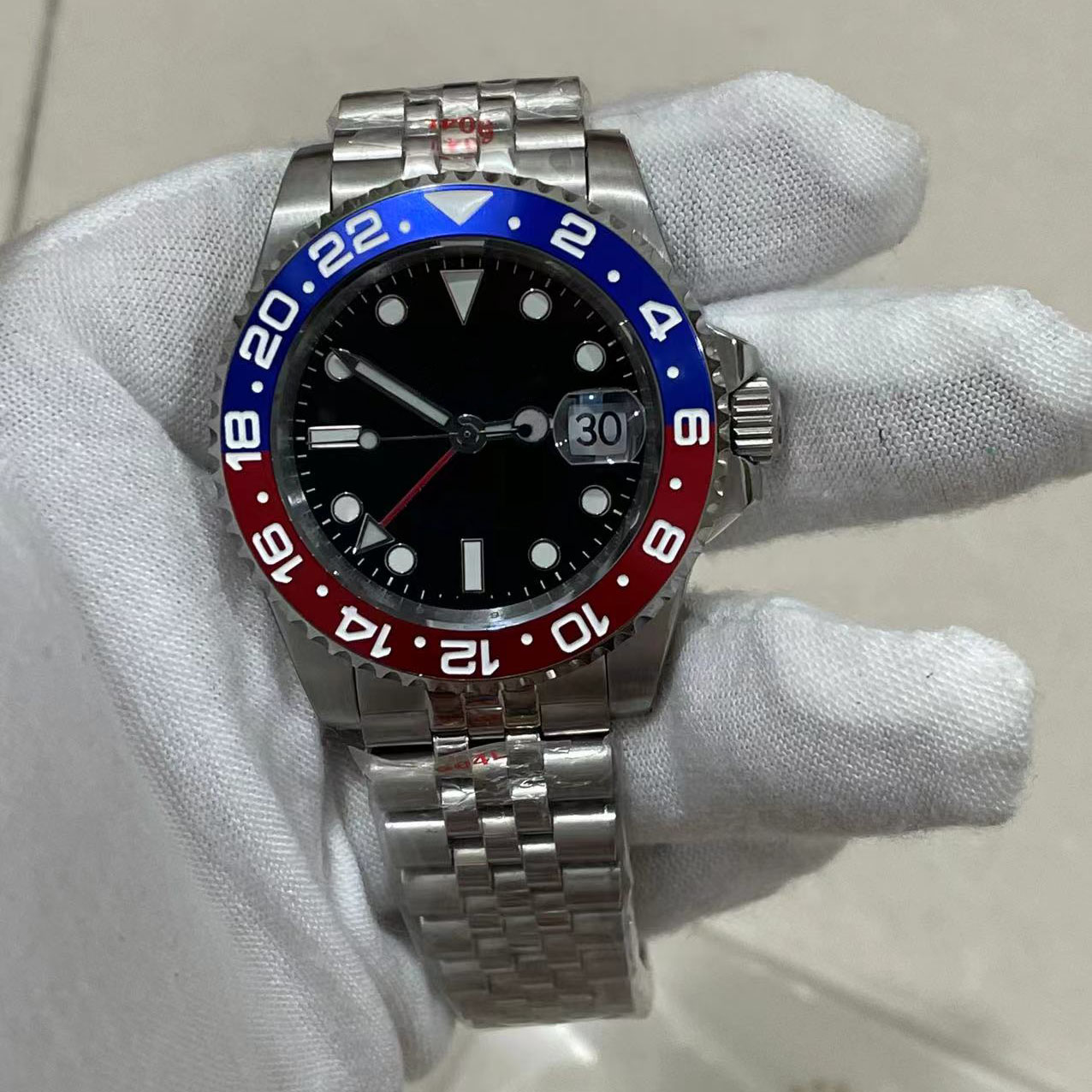 U1 ST9 Upgrade Mens Watch Waterproof Ceramic Bezel Sapphire Crystal Mens Watches Luminous 5833C Automatic Mechanical Movement 904L Stainless Steel Watches