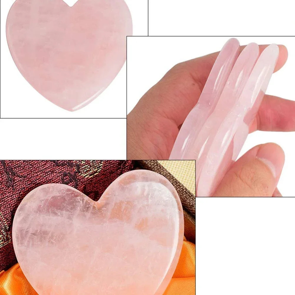 1 PCS Gua Sha Massage Tool Natural Jade Gua Sha Scraping Massage Tool Guasha Facial Tool for SPA Acupuncture Treatment 250418