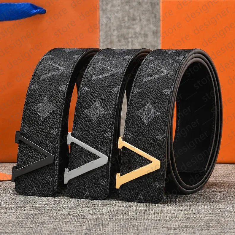 Designer Belt Women's Designer Fashion Belt Casual Black Silver Gold Letter buckle Design Men's cowhide Belt belts for women designer