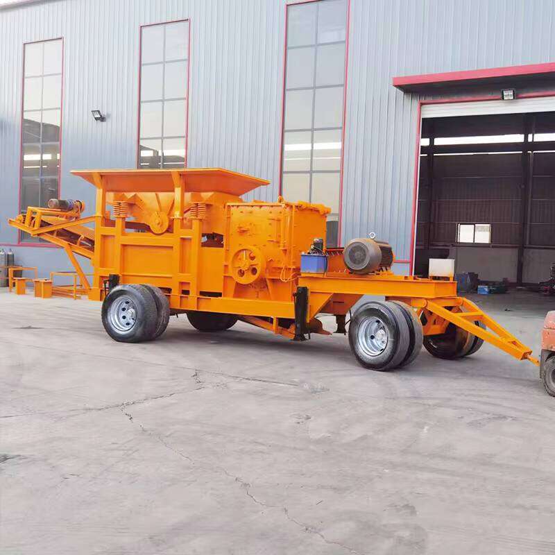 Hot Sale Africa diesel Jaw Crusher for Gold Mining Mobile Crusher Equipment Stone Crusher Machine Portable