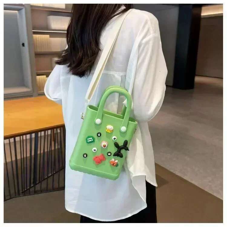 Designer Bag 2025 Swimming Bags EVA Beach Travel Packing Tape Mini , Cross-Border Waterproof Cartoon Decorative Bag Handbags Hole Bag, Luxury Bag