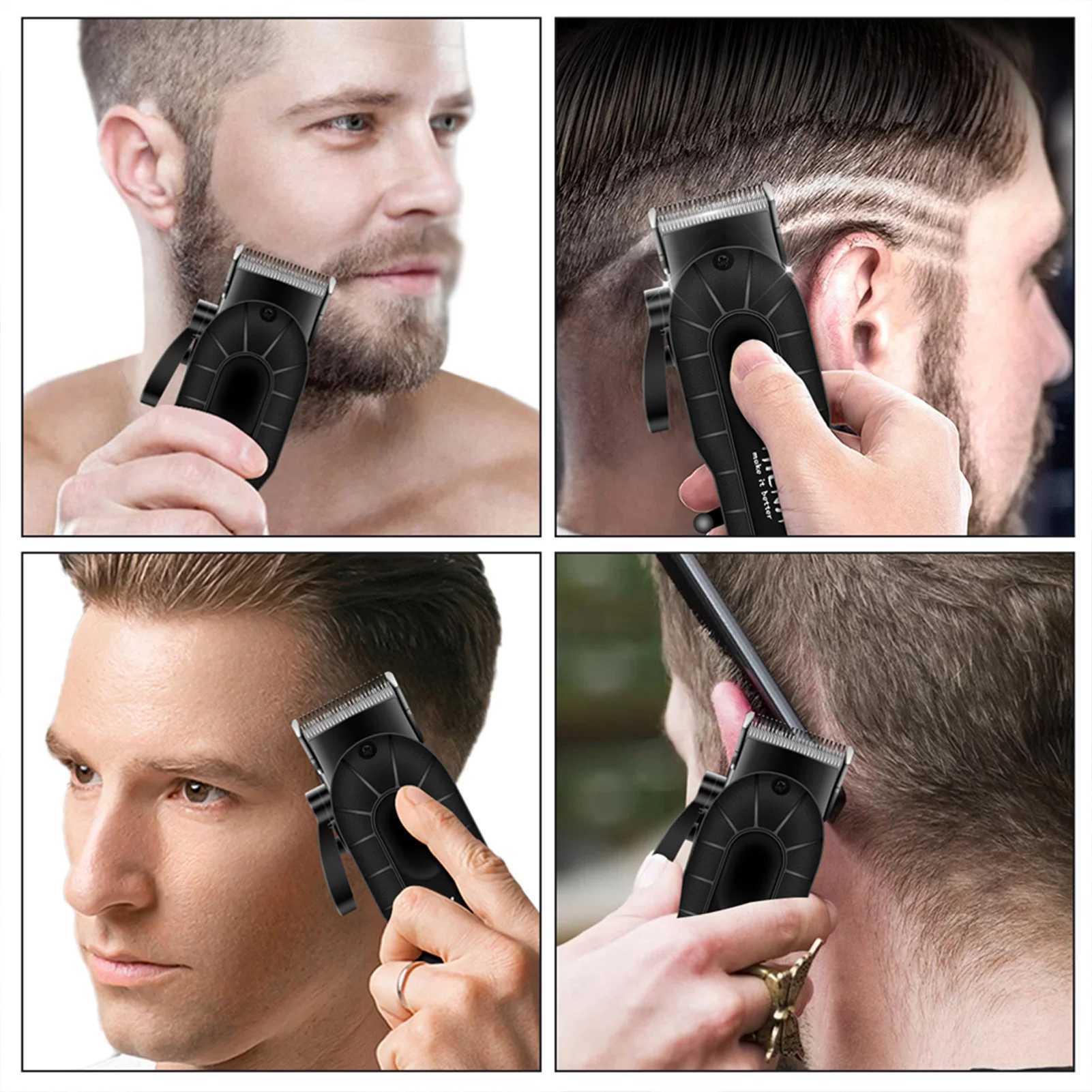 HIENA Electric Razor Mens Hair Clippers set Trimmer Shavers professional barber machine Cordless Hair cutting Shaving clipper L251124