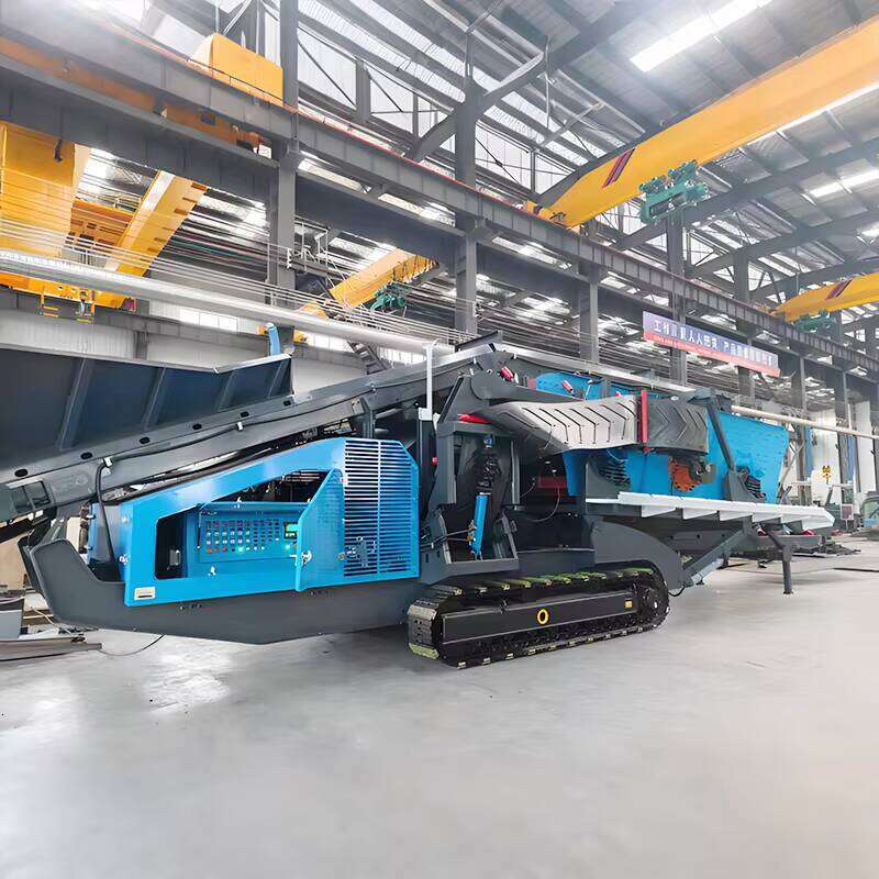 Crawler-type Mobile Crushing Station Mining Equipment Tracked Movable Crushing Jaw Crusher