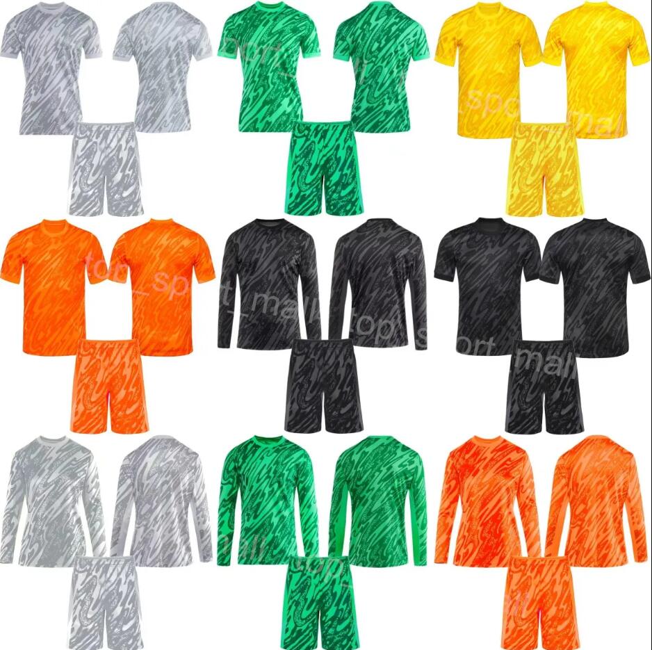 24-25 Kits National Team Soccer Goalkeeper Jersey Set GK 1 Matt Turner 1 Alyssa Naeher Sean Johnson Ethan Horvath Sean Johnson Long Sleeve Men Shirt Kids