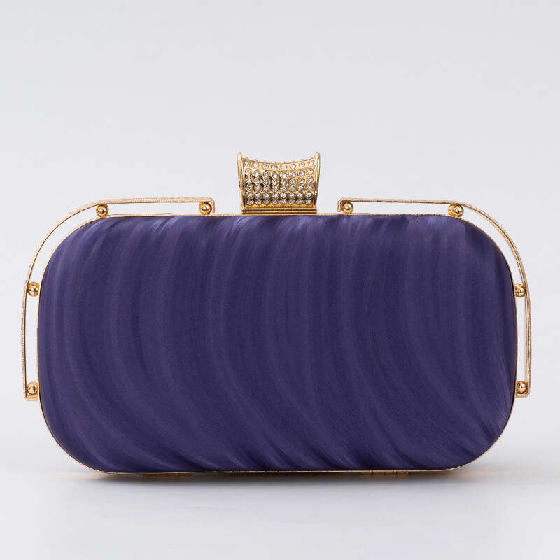 Dinner Bag PU Black Banquet Party Bag Minimalist Women S Handbag KQ