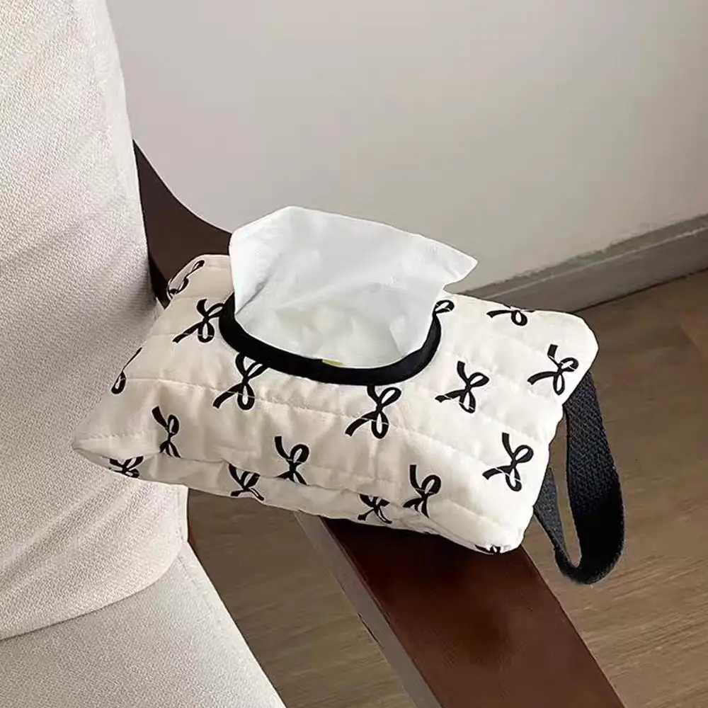 Car Seat Back Tissue Case Car Tissue Box Wet Tissue Storage Bag Baby Stroller Hanging Bag Paper Holder Flip Cover Tissue BoxM251124