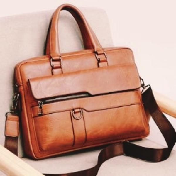 25 Hot Selling England style business briefcase waterproof large capacity PU leather men's handbag K001