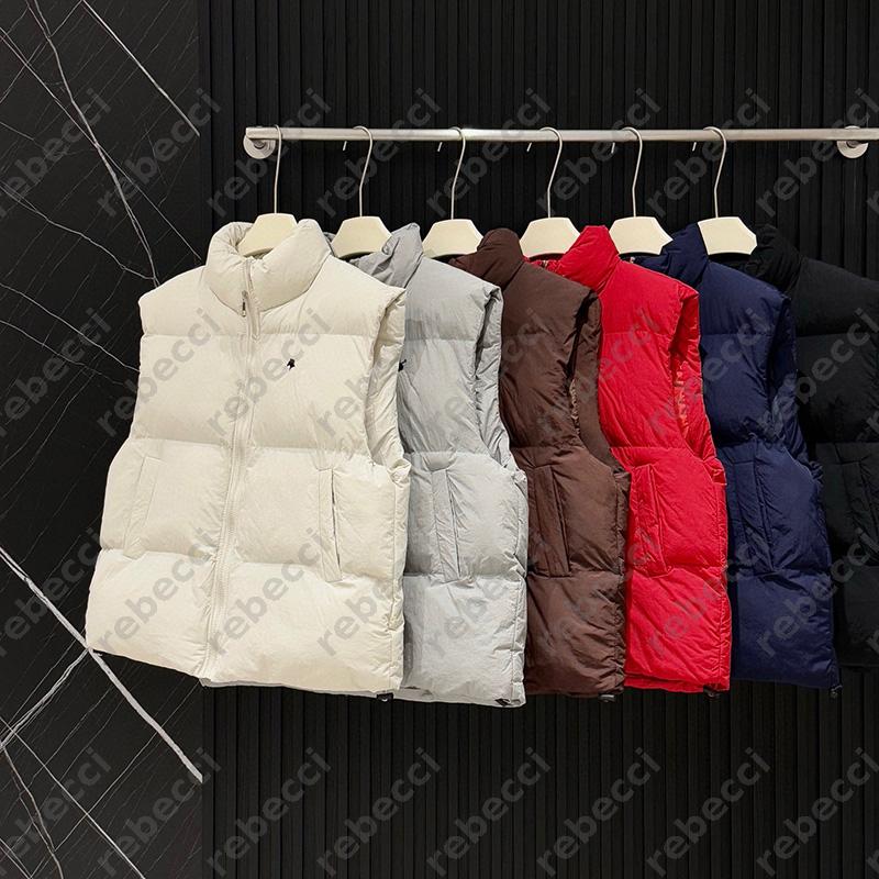 Mens Designer Jacket Luxury Puffer Jackets Winter Warm Coat Woman Fashion Embroidery Sleeveless Outdoor Clothes Man Down Coat Windbreaker DSD2511243