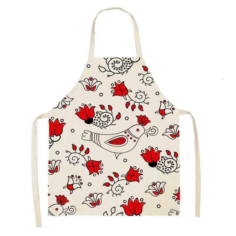 Womens kitchen apron Linen man Childrens Big size Child girl Waterproof boho Half Work Coffee cute animal funny C2511240