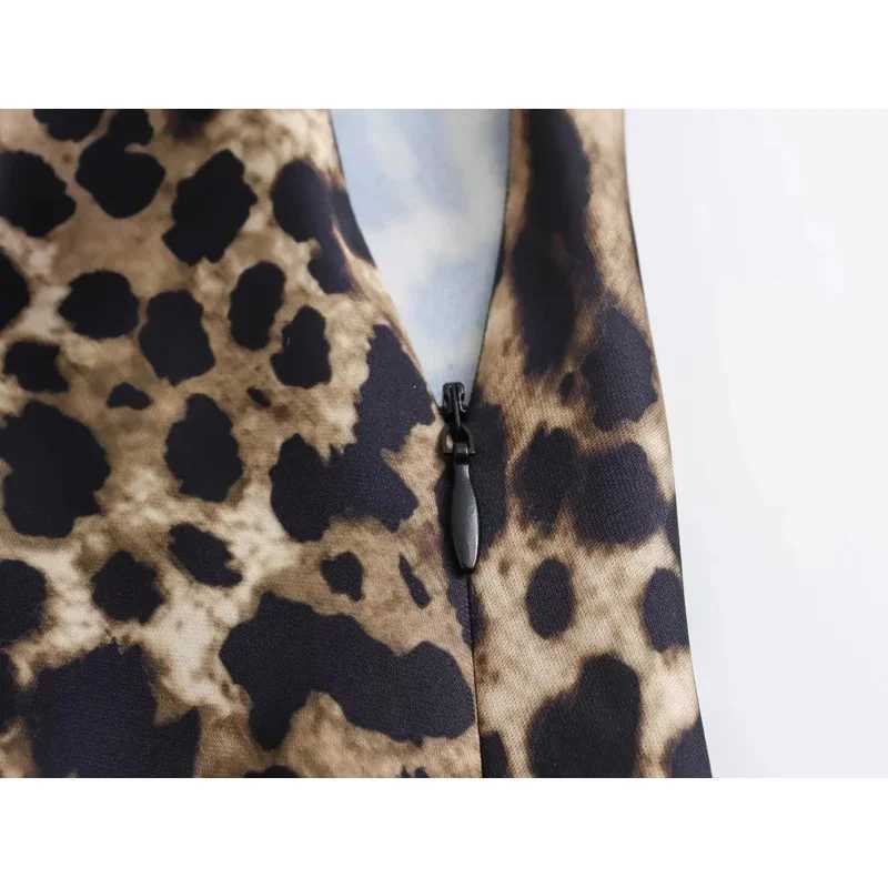ASDS womens tight corset leopard print midi tight corset womens retro high waisted tight corset M250424