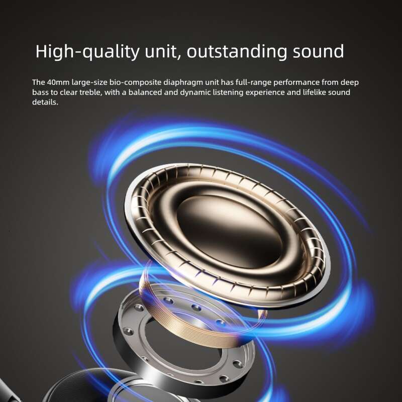 Famous Brand New Bluetooth Earphones True Wireless Long Battery Life Comfortable To Wear HIFI Sound Quality Over Ear Headphones Manufacturer