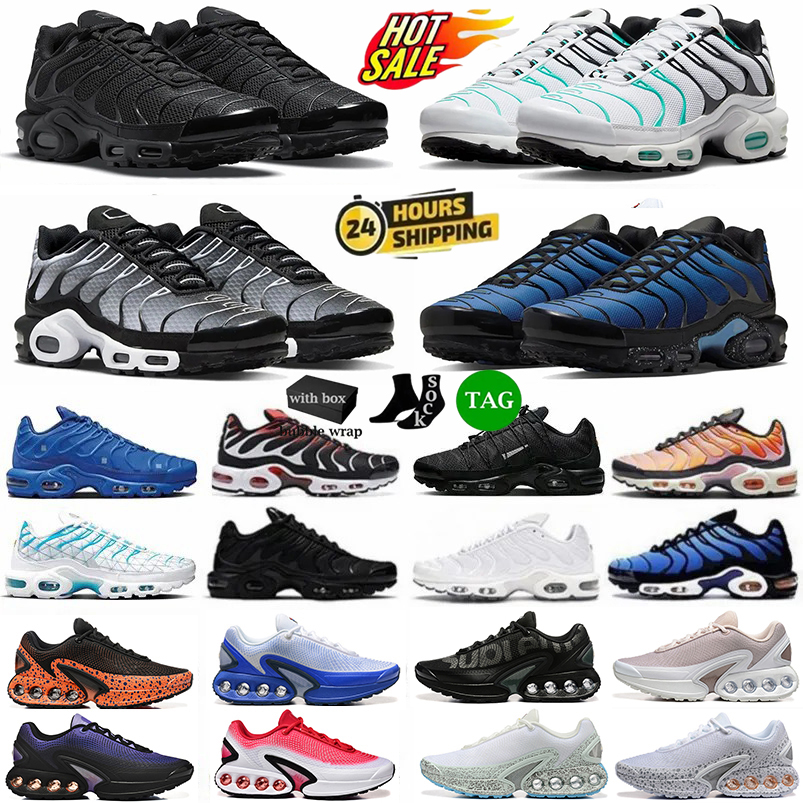 Designer Shoes Tnss Running Shoes Men Women Tn3 Dn Plus Sneakers Luxury Utility Triple White Red Black Metallic Silver Grey Blue Athletic Outdoor Sports Trainers