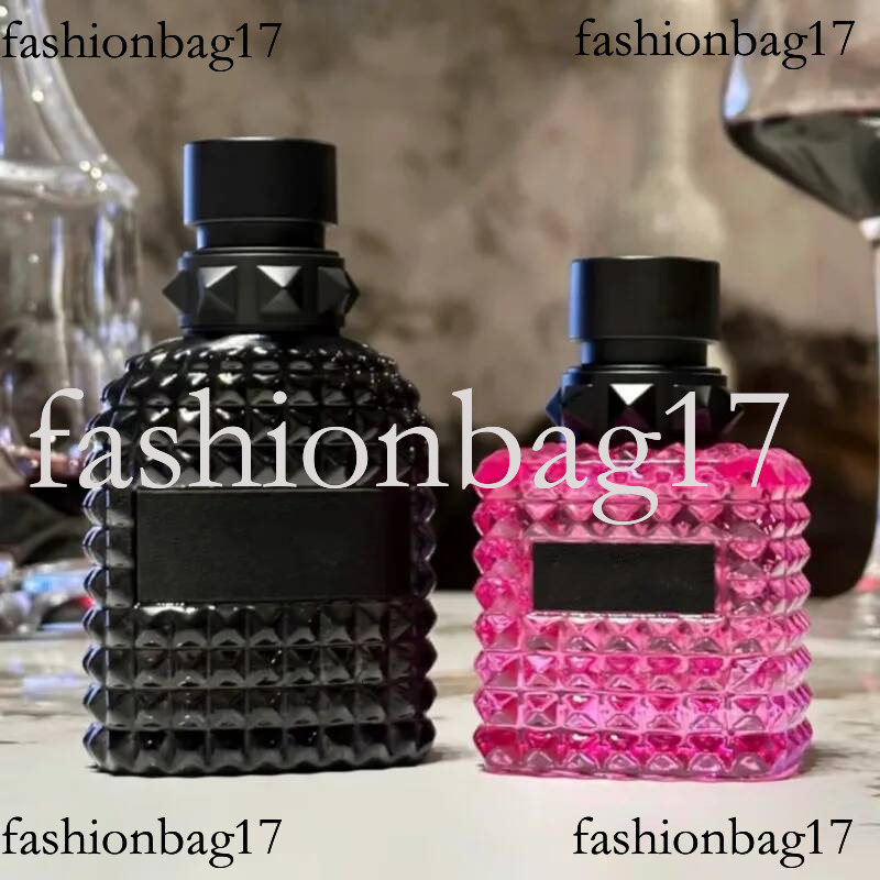 Donna PINK PP Coral Fantasy 100ml Lady Pink perfume Woman Fragarance Floral Spray EDP Charming Intense top Quality