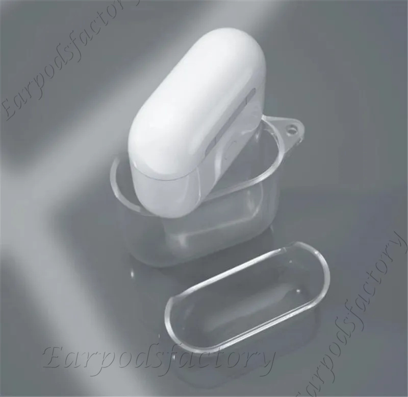 For Apple 2 3 4 headphones Accessories headphone max transparent TPU Wireless Pro Maxs Earphone wireless earbuds Protective Case