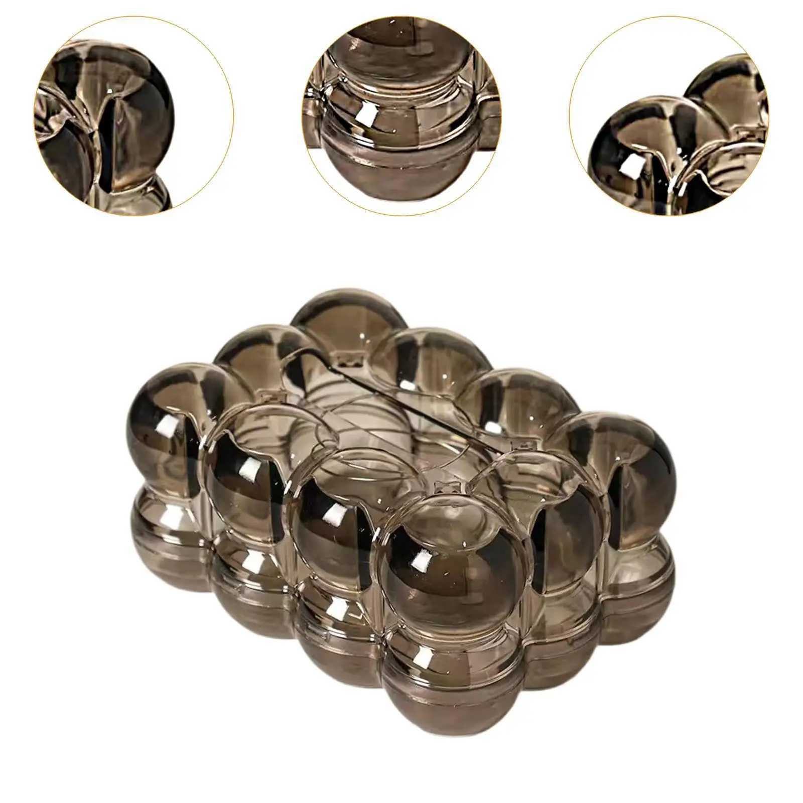 Tissue Box Holder Minimalist Desktop Napkin Dispenser Facial Tissue Holder Home Decor for Dressers Office Living RoomM251124