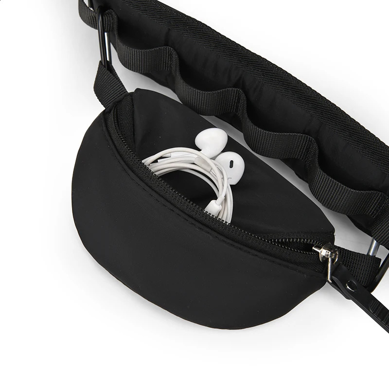 Mens Large Capacity Shoulder Bag - Casual Style Adjustable Shoulder Straps Zipper Closure Polyester Lining Mens Cross Bag 250420