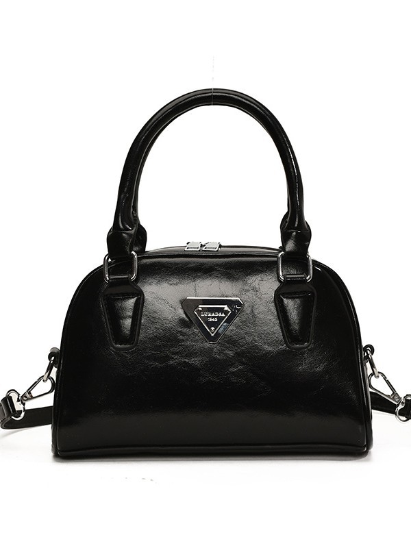 Bowling bag new women's crossbody bag commuter single-shoulder bag handbag 2025s hot