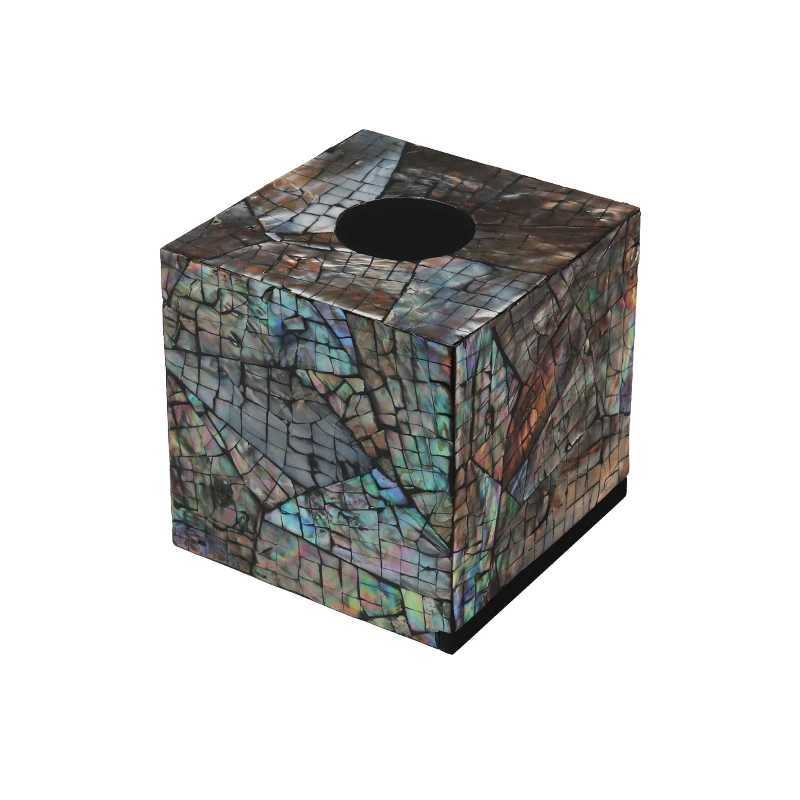 Tissue Box Square Napkin Toilet Paper Storage Boxes Home Desktop Cosmetics Jewelry Containers OrnamentsM251124