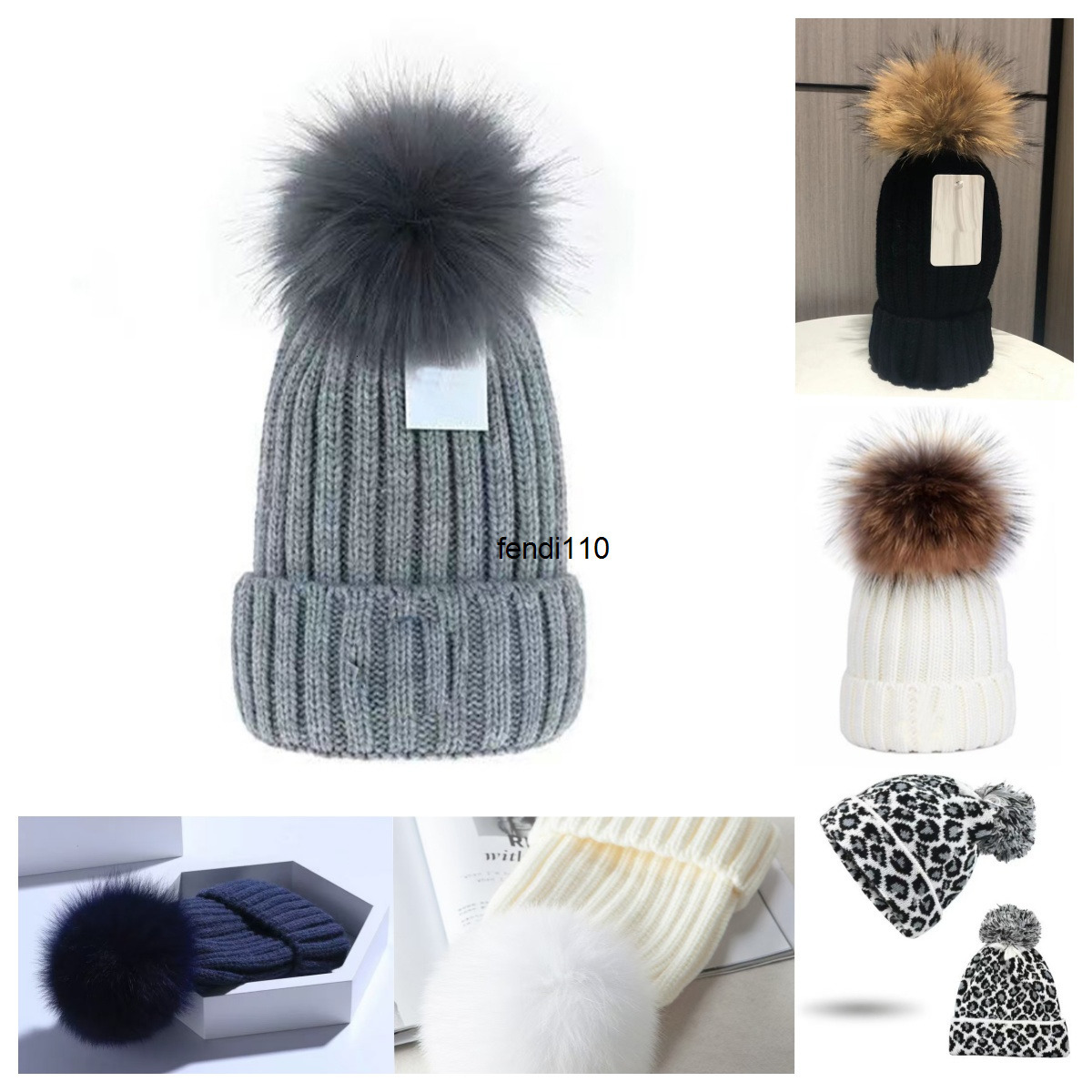 Beanie/Skull Caps Cap mens designer bucket hats unisex mew fashion women ladies warm winter beanie large faux fur Pom Poms Bobble Hat Outdoor Hairball design is warm