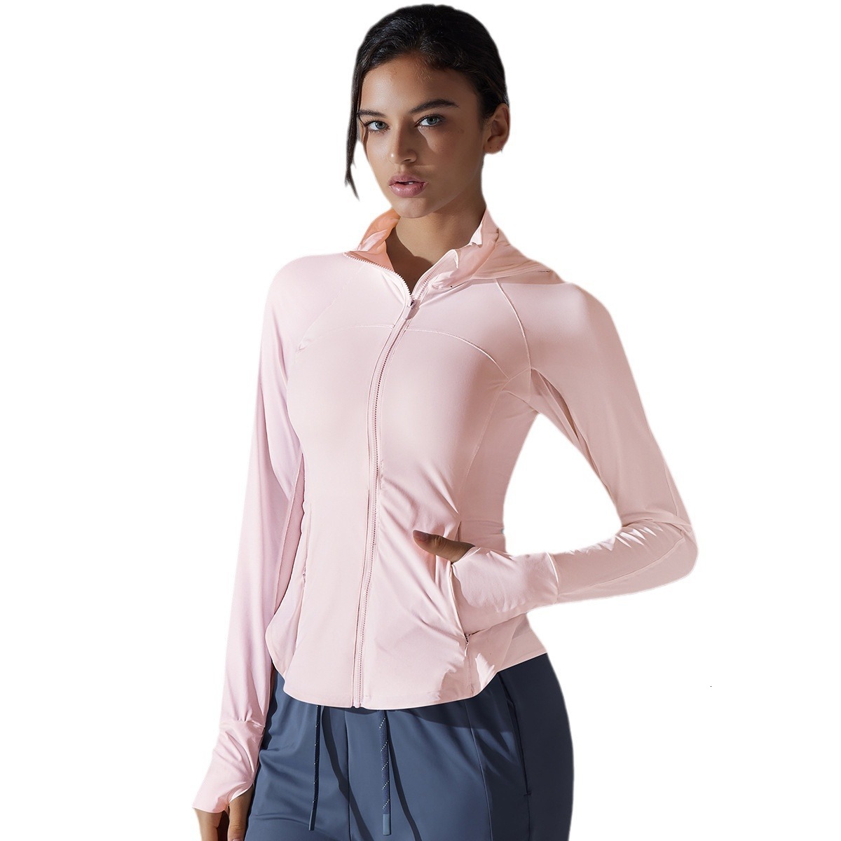 Outdoor loose ice silk, cool feeling, original gauze skin clothing, summer UV resistant jacket, breathable sun protection clothing for women