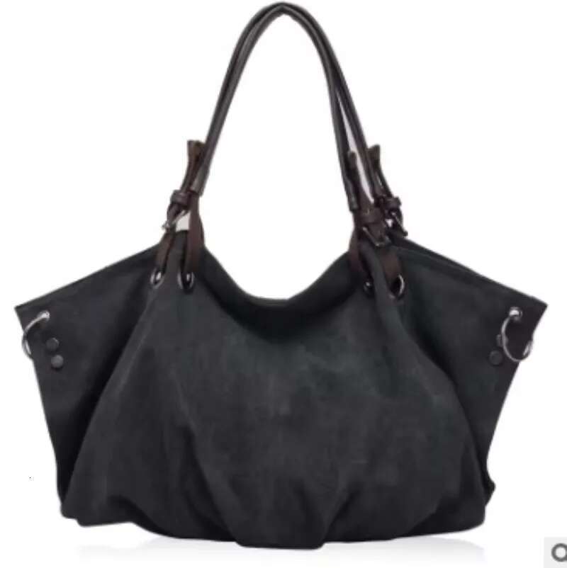 2021 New Big Women's Fashion Casual Canvas Large Capacity Handbag Shoulder Messenger Bag BD866B