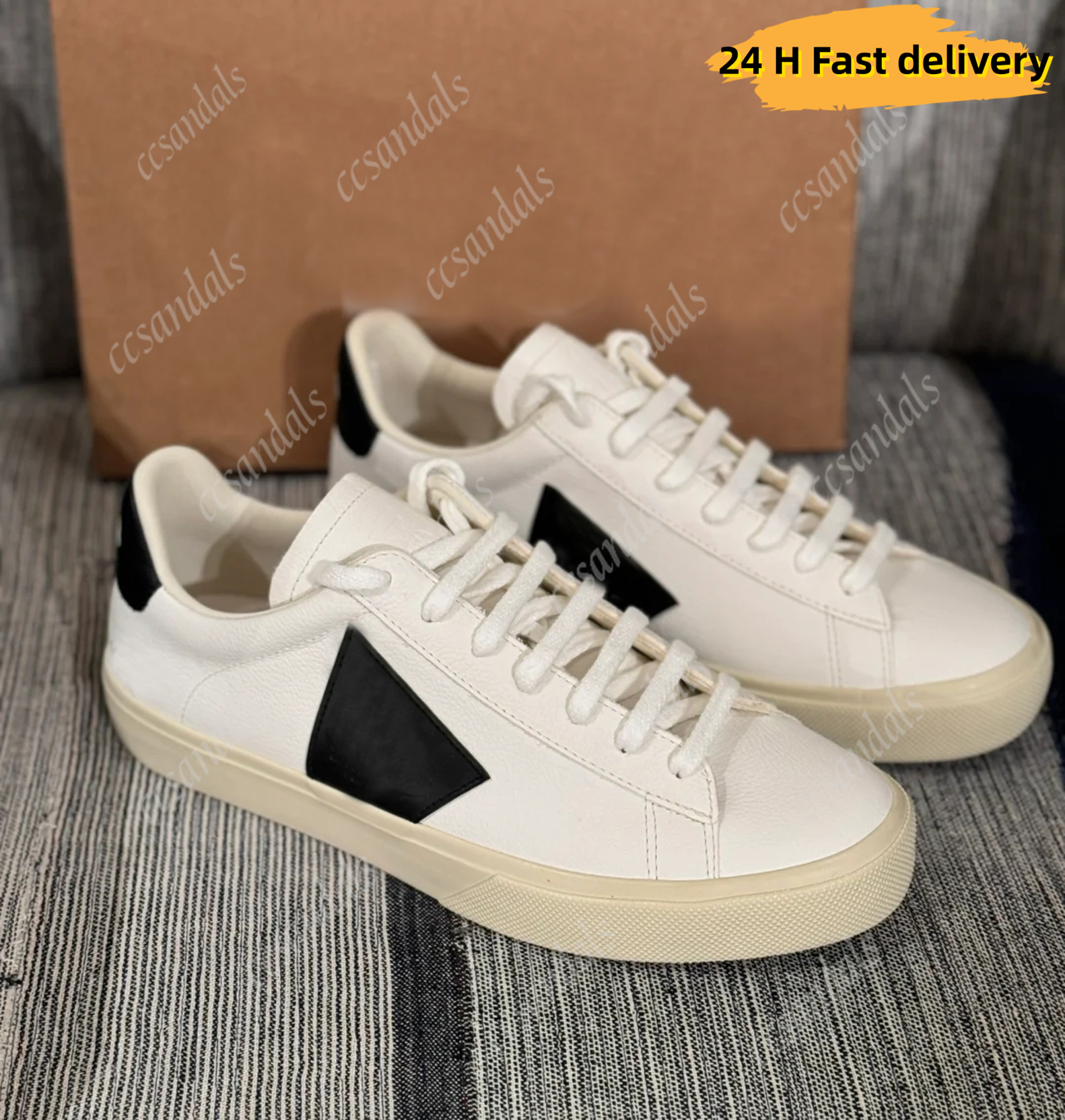 Designer shoes loafers Women Men Casual With box and sock French Brazil Green Earth Green Life V Organic Flats Platform Sneakers Women White Designer sneakers