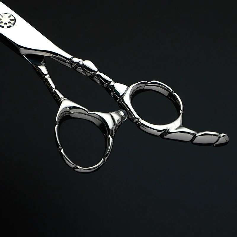 6.0Inch VG-10Steel Professional Salon Hair Stylist High-end Haircut Straight And Tooth Shears Hairdressing Scissors Set