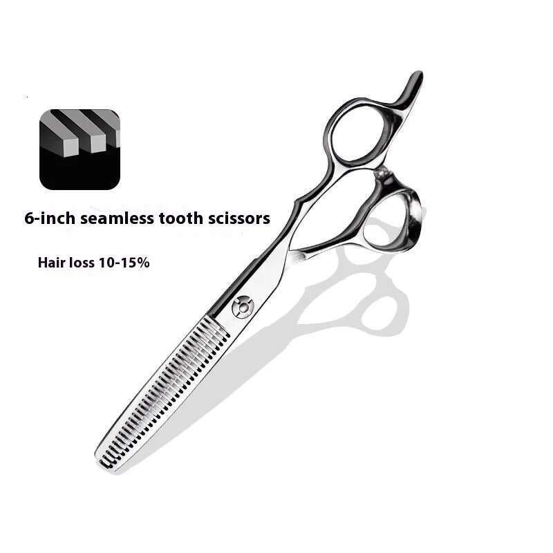 6.0-Inch Flat Thin Large Cutting Shears Fat Hairdressing Scissors Salon Hair Stylist Professional Haircut Scissors Set