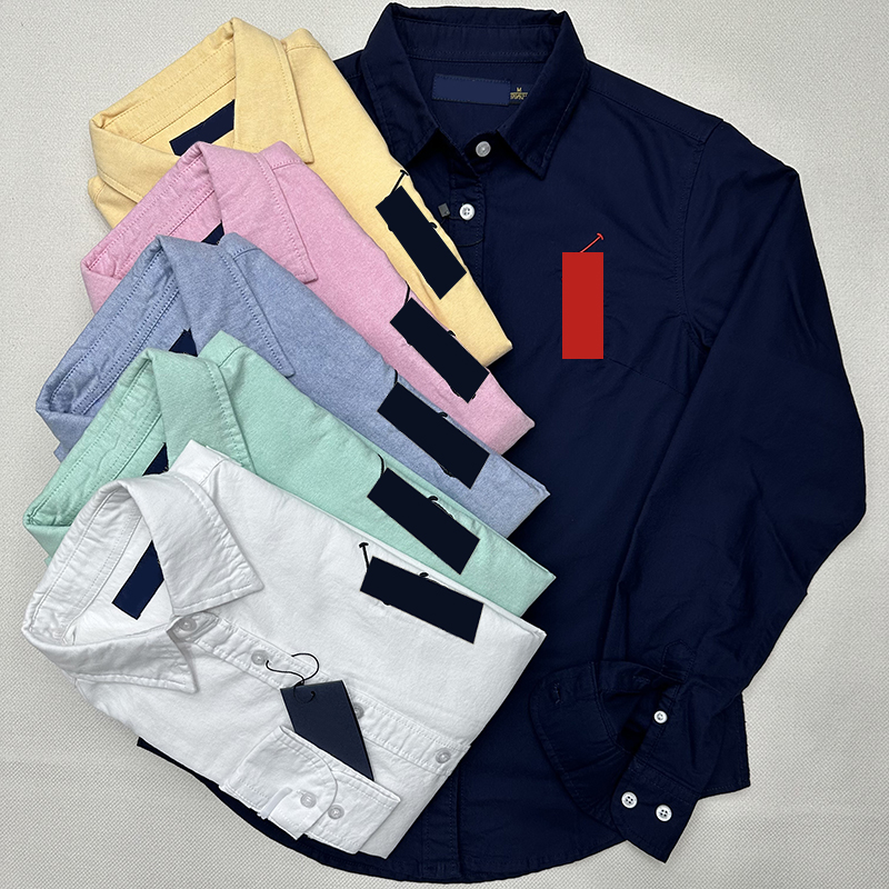 polo women chemise shirt embroidered pony polo shirt for ladies simple and fashionable shirt