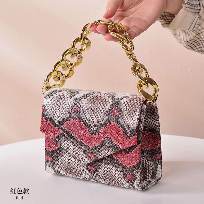 Dinner Bag Creative Niche Trend Snake Style Chain Animal Pattern Women S Dinner Party Diagonal Cross Bag KQ