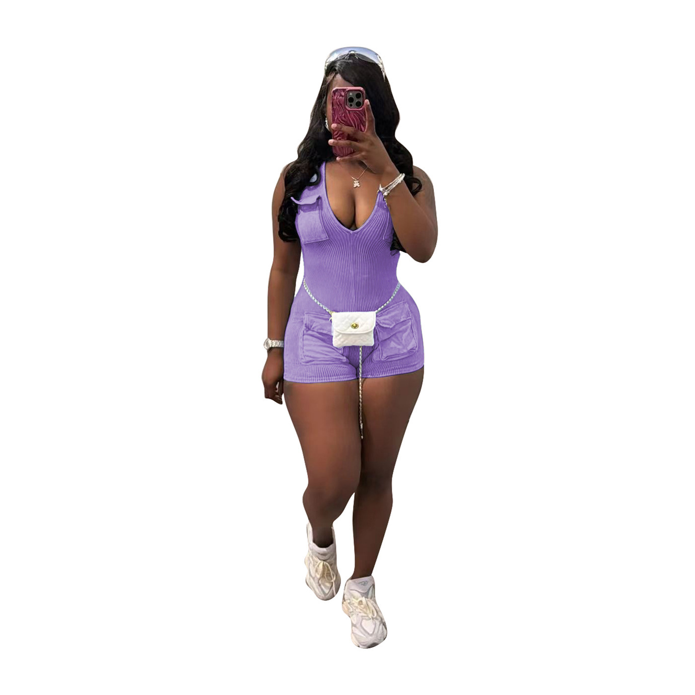 Womens Jumpsuits 2025 New Fashion Casual Washed Jumpsuit Shorts Rompers 6 Colors