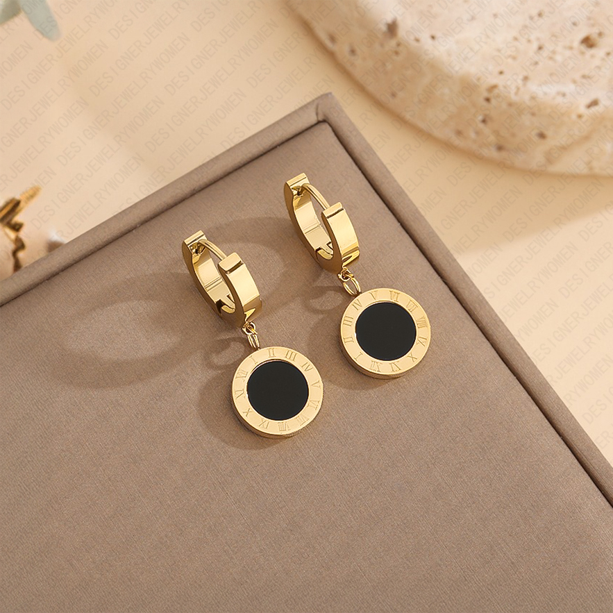 Designer Bracelet Bracelet for Women Stainless Steel 18K Gold Plated Bangle Double Sided Round Shell Bangles Luxury Jewlery Designer for Women Elegant