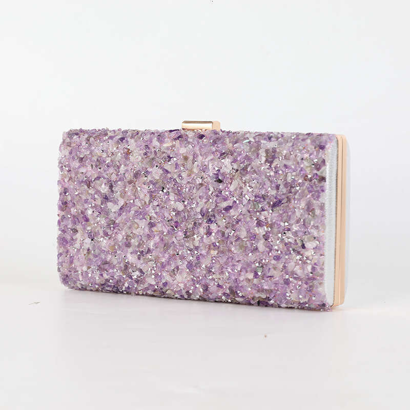 Dinner Bag New Shell Dinner With Diamond Embedding Women S High Sense Banquet Dress Clutch Bag KQ