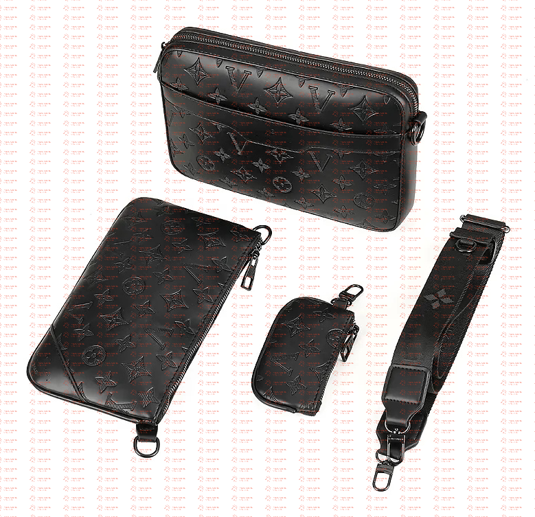 High-qualitys Men shoulder bags designer Bag cross body briefcase luxurys man Women messenger bag set satchel handbag Purse Composite package backpack lvslys bag