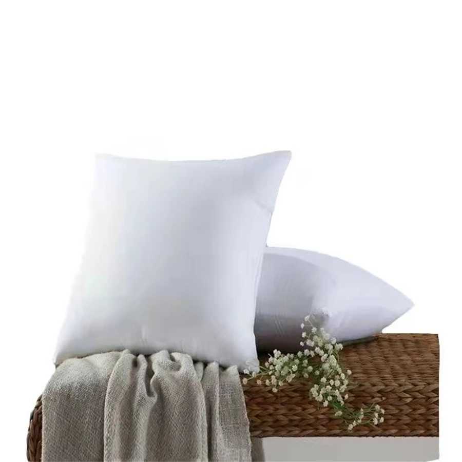 Classic 45x45cm Solid Color Cushion Core Soft Head Pillow Inner PP Cotton Filling Funny Health Care Customized Cushion Filler G251124