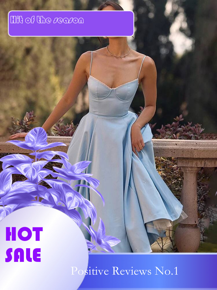 Dongdumaoyi Townlike Elegant Midi Long Mesh A Line Dress Women Spaghetti Strap Summer Backless Nightclub Sexy Party Dresses