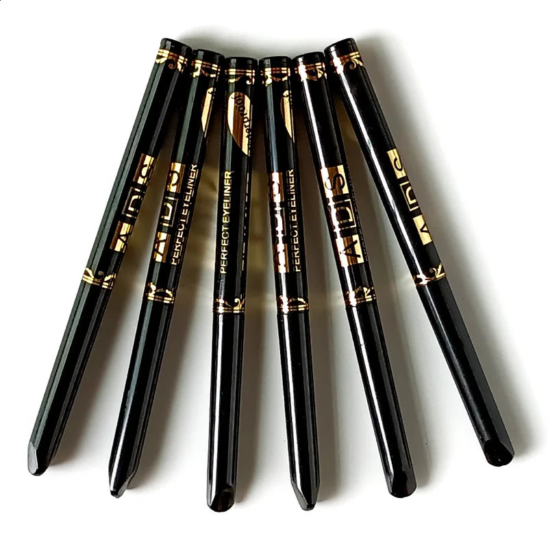 3 black eyeliner pens waterproof sweat and stain resistant easy to twist suitable for perfect eye makeup 250418