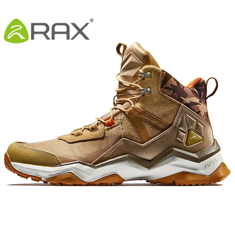 RAX Winter Hiking Boots Men Waterproof Breathable Outdoor Sports Sneakers for Men Trekking Boots Mountain Trekking Shoes Bigsize 250421