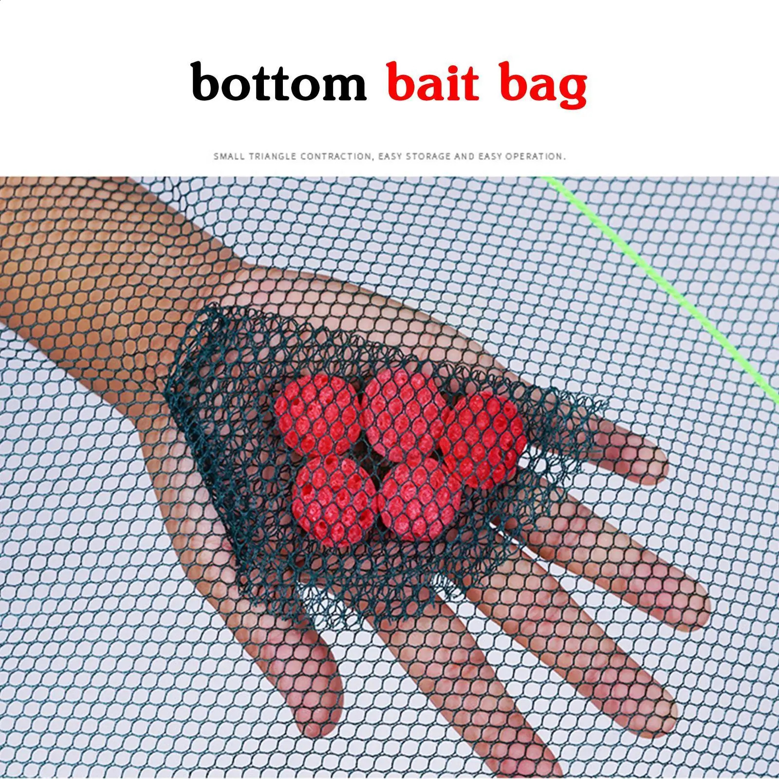 Foldable drop fishing net crayfish catcher fish tank fishing rod trap cage shrimp bait crab L7F4 250420