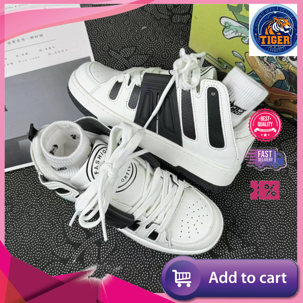 Ddmytiger Polka Dot Autumn Winter Women Ladies Ddmyshoes S Men Lightweight And Comfortable Casual Outdoor Shoes Hoes Apparel Synonyms Outdoor Shoes