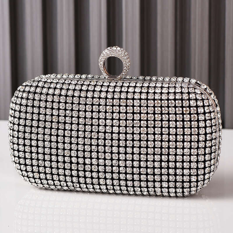 Dinner Bag Yixinglong Silver Diamond Party Noble Shining Banquet Women S Package KQ