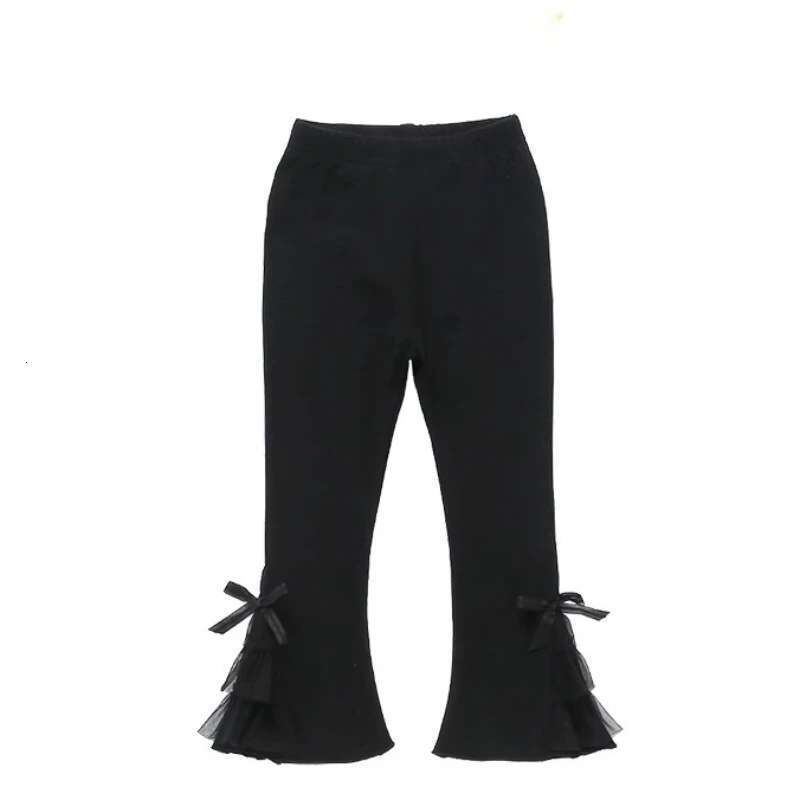 Fashion Baby Girls Cute Elegant Solid Color Boot Cut Flare Spring Pants Bottoms Trousers for Kids Clothes