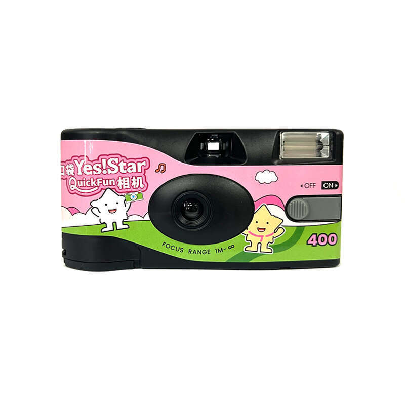 In Stock Star Model 400 Degree 27 Shots Retro Disposable Fool Film Small Camera Mini