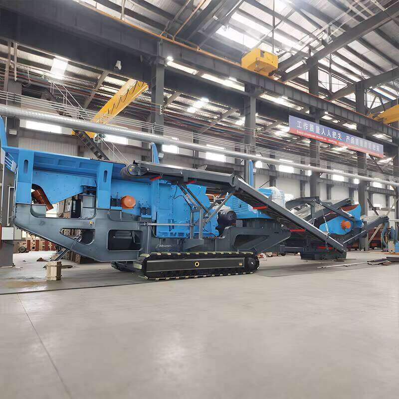 Crawler-type Mobile Crushing Station Mining Equipment Tracked Movable Crushing Jaw Crusher