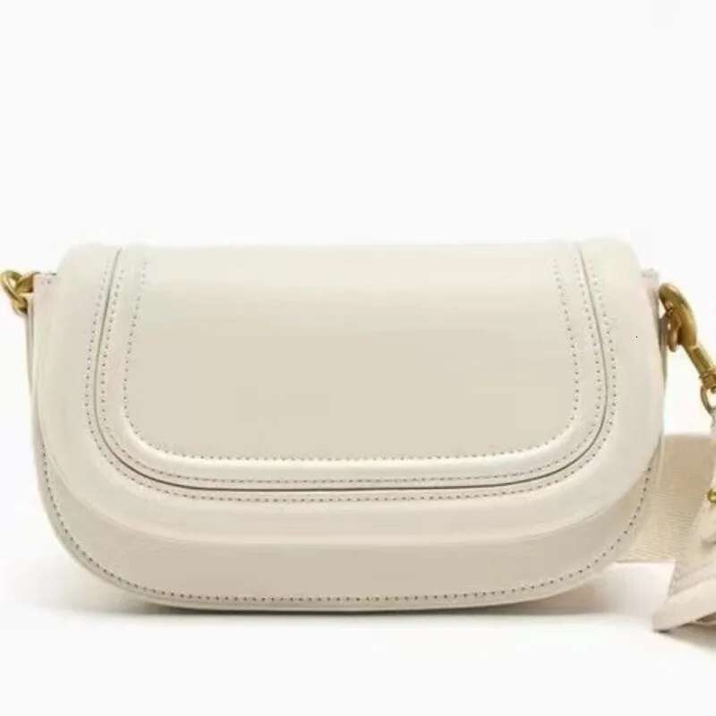 New With Wide Shoulder Straps And Diagonal Cross Armpit Saddle Bag, Trendy Women's Bag